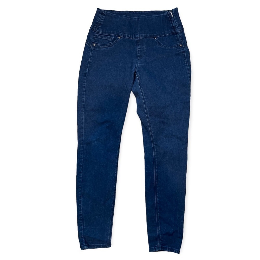 Spanx Skinny Ankle Jean Womens Medium Slimming Stretch Denim Pant